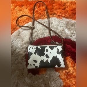 Cow Print Purse